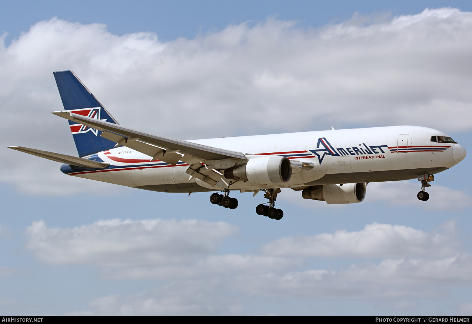 Aircraft Photo of N743AX | Boeing 767-232(BDSF) | Amerijet International | AirHistory.net #84996