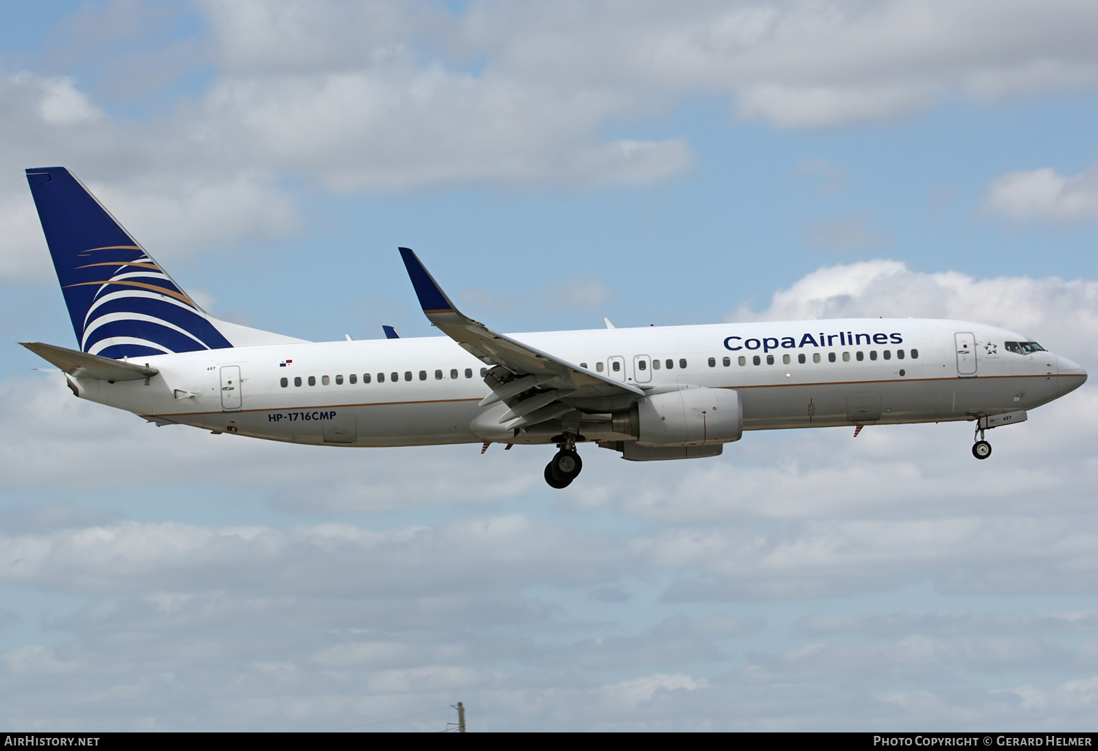 Aircraft Photo of HP-1716CMP | Boeing 737-8V3 | Copa Airlines | AirHistory.net #85001