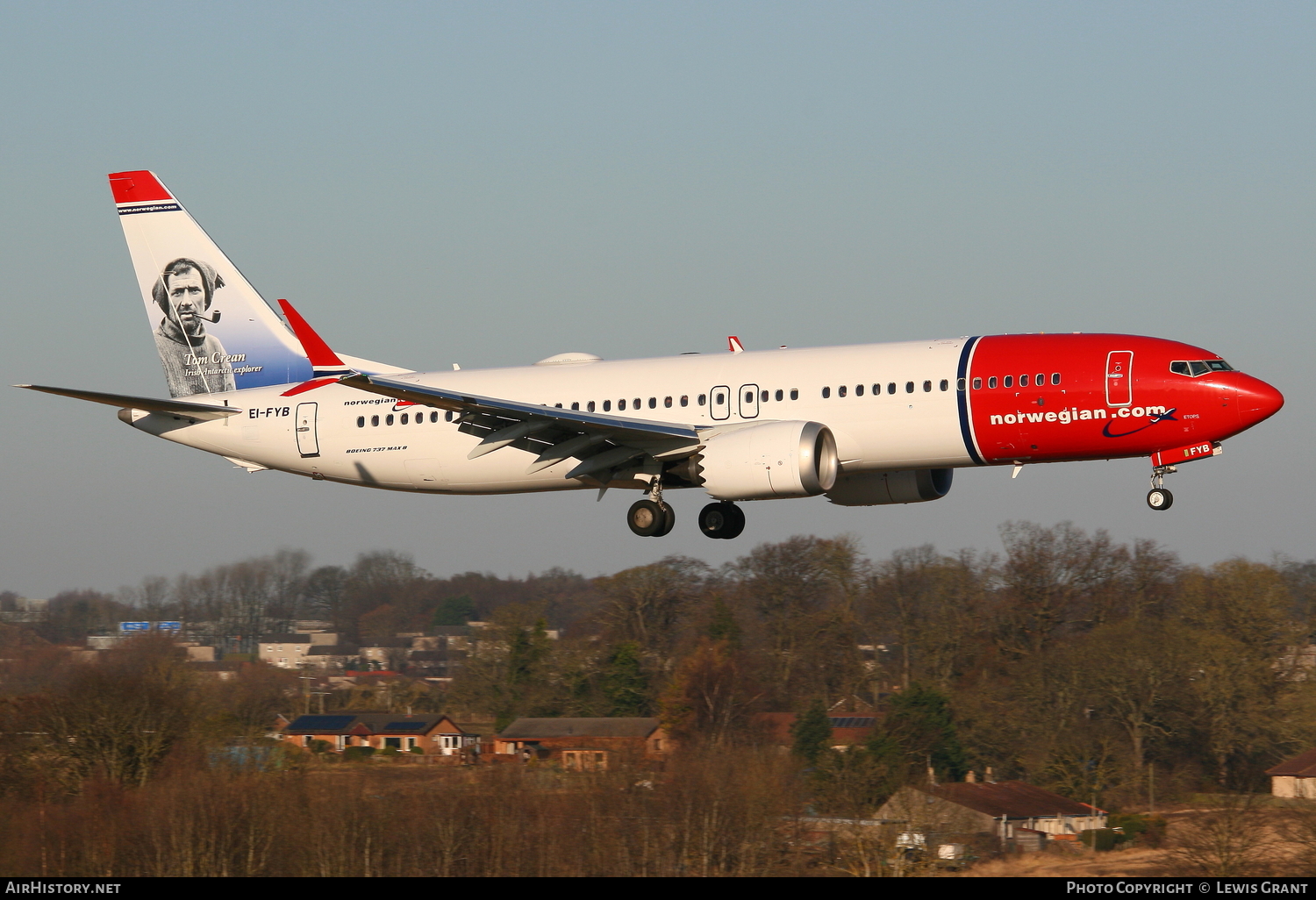 Aircraft Photo of EI-FYB | Boeing 737-8 Max 8 | Norwegian | AirHistory.net #85007