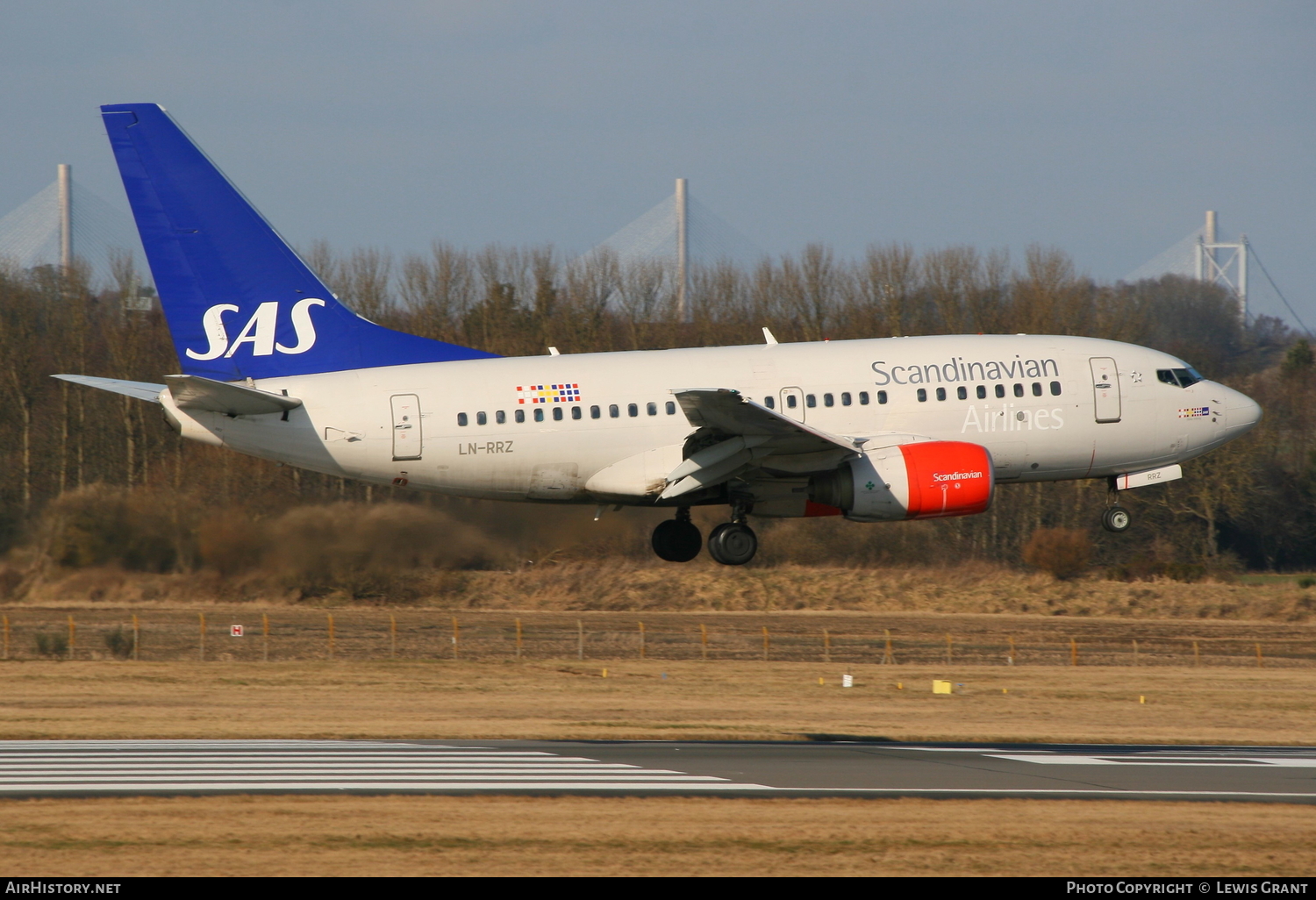 Aircraft Photo of LN-RRZ | Boeing 737-683 | Scandinavian Airlines - SAS | AirHistory.net #85023