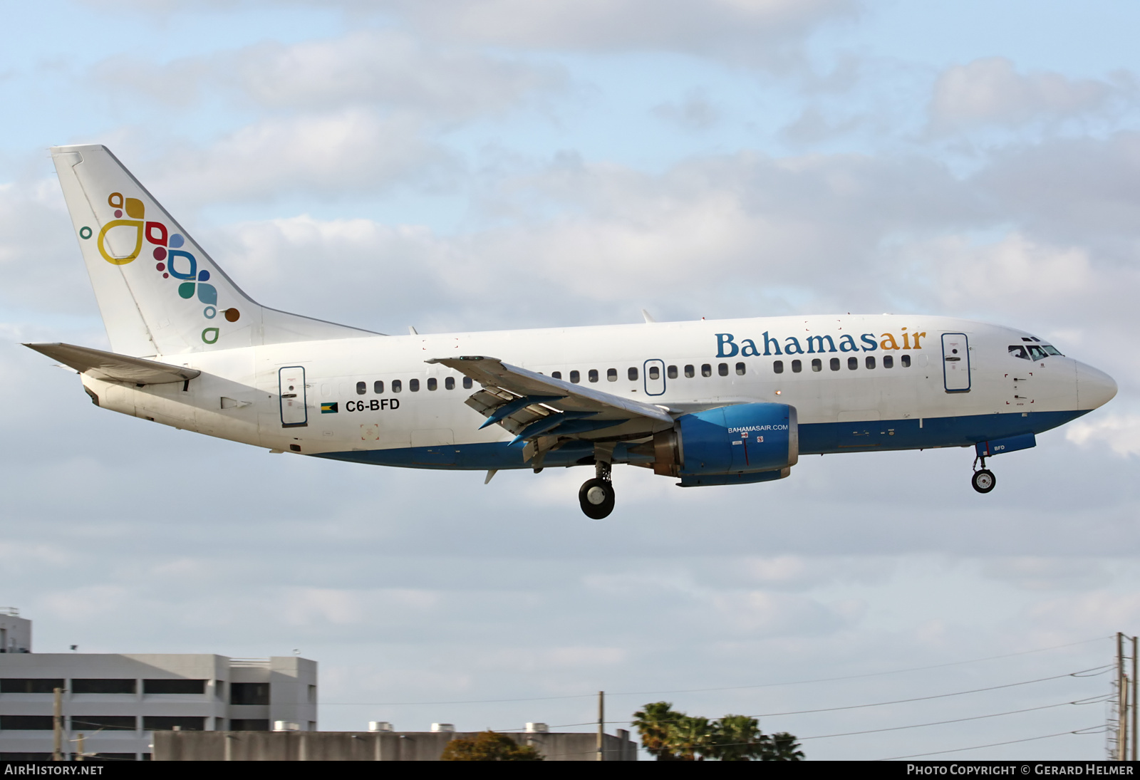 Aircraft Photo of C6-BFD | Boeing 737-5H6 | Bahamasair | AirHistory.net #85044