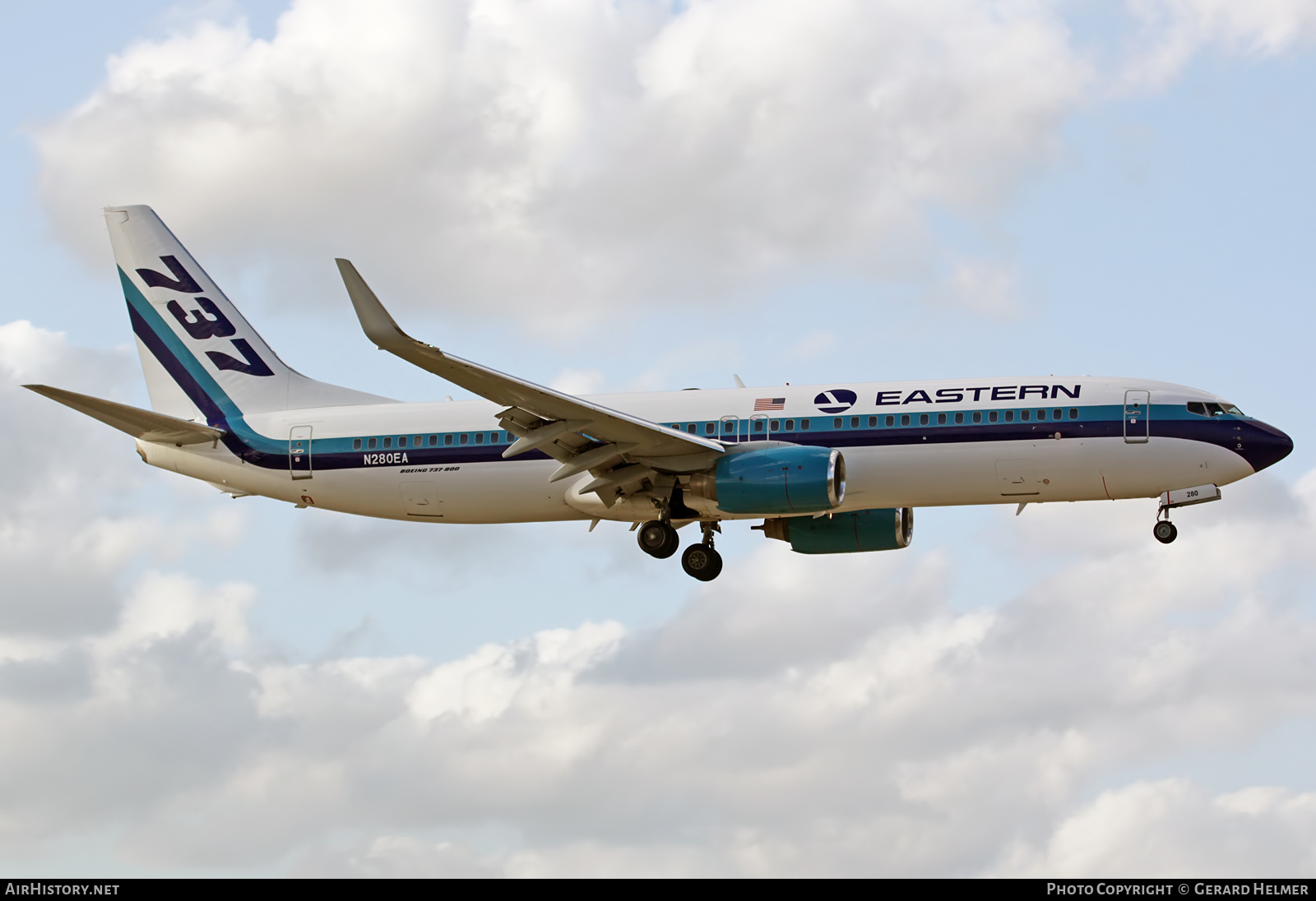 Aircraft Photo of N280EA | Boeing 737-85P | Eastern Air Lines | AirHistory.net #85077