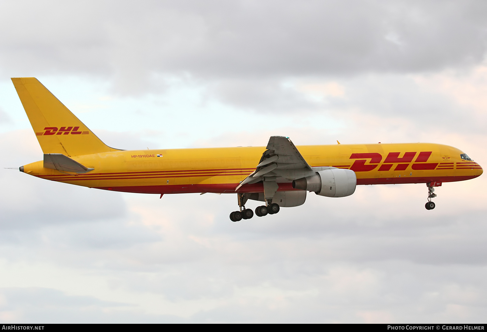 Aircraft Photo of HP-1910DAE | Boeing 757-27A(PCF) | DHL International | AirHistory.net #85090