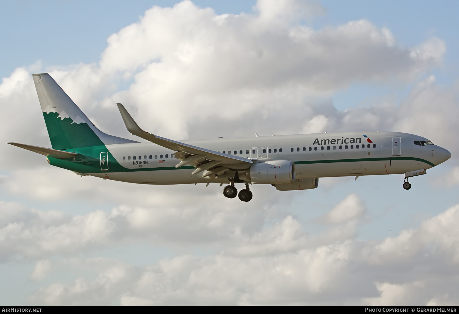 Aircraft Photo of N916NN | Boeing 737-823 | American Airlines | Reno Air | AirHistory.net #85098