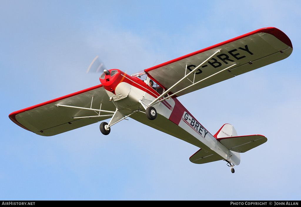 Aircraft Photo of G-BREY | Taylorcraft BC-12D Twosome | AirHistory.net #85109