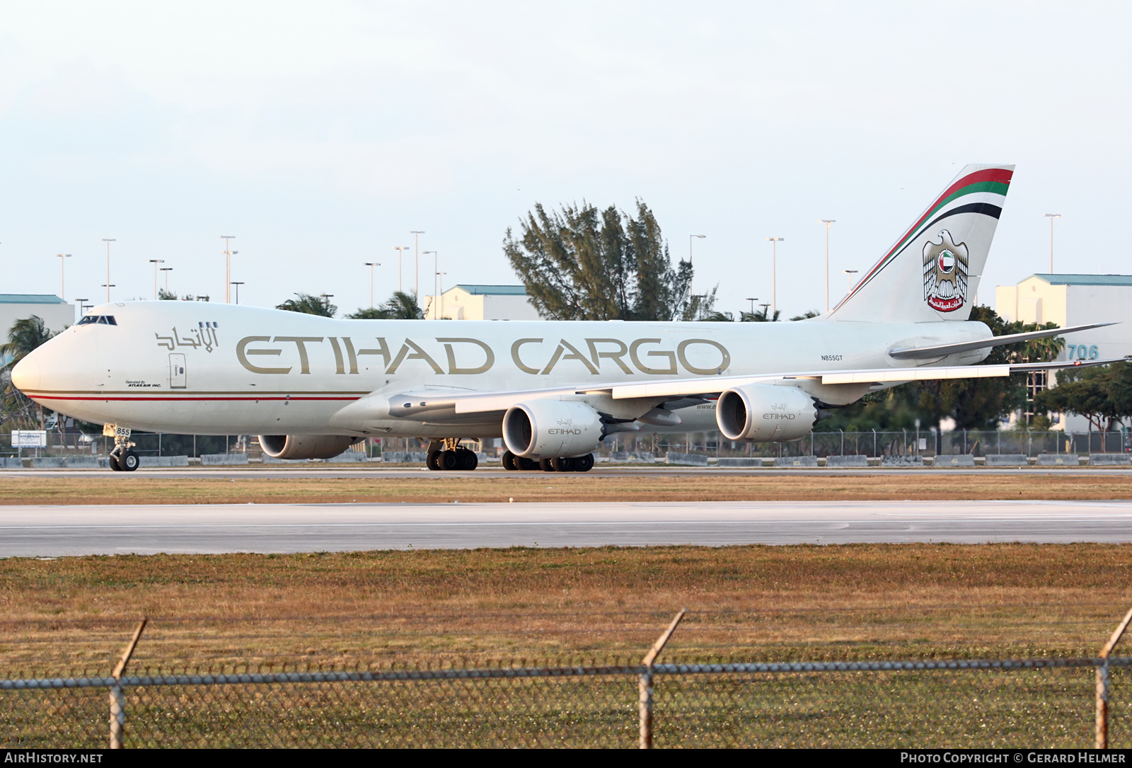 Aircraft Photo of N855GT | Boeing 747-87UF/SCD | Etihad Airways Cargo | AirHistory.net #85129