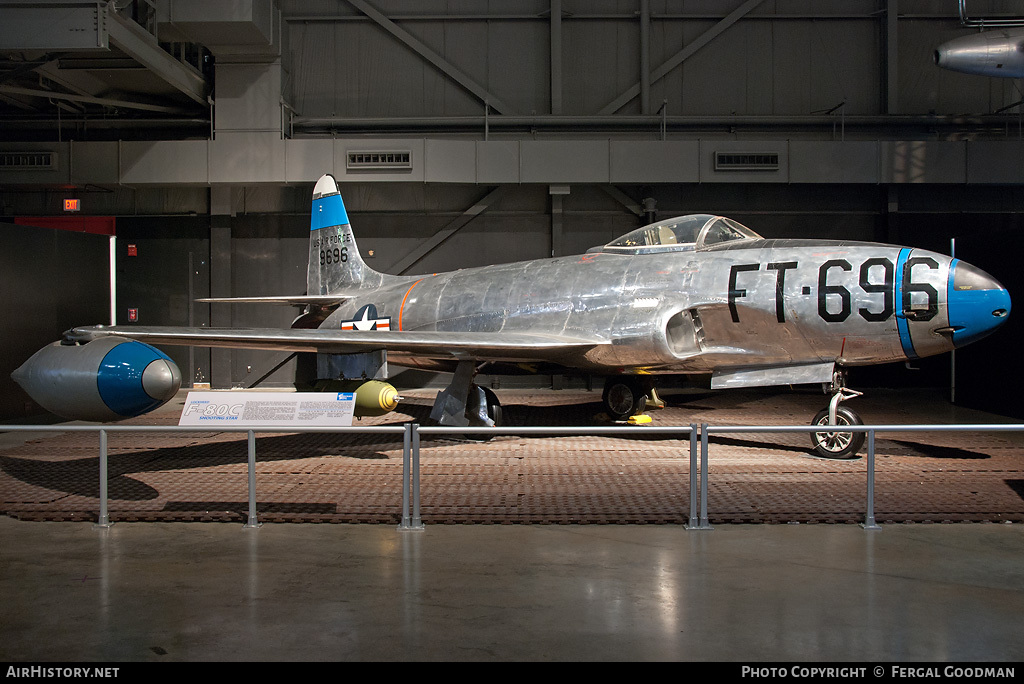 Aircraft Photo of 49-696 / 9696 | Lockheed F-80C Shooting Star | USA - Air Force | AirHistory.net #85133