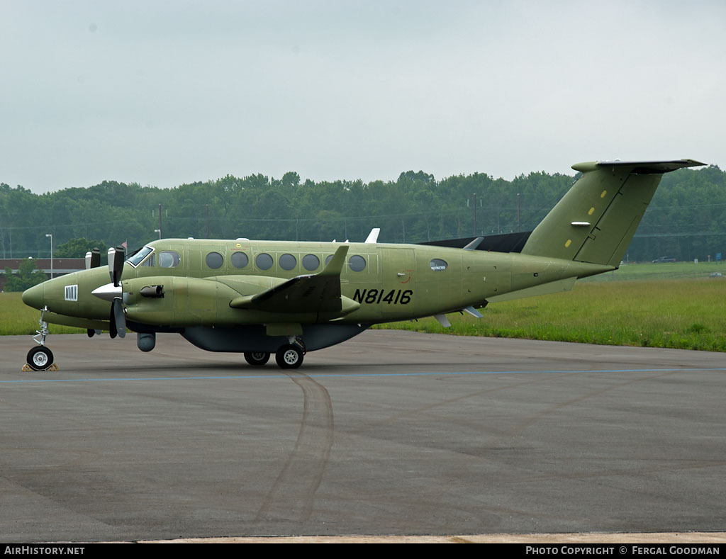 Aircraft Photo of N81416 | Hawker Beechcraft 350i King Air (B300) | AirHistory.net #85143