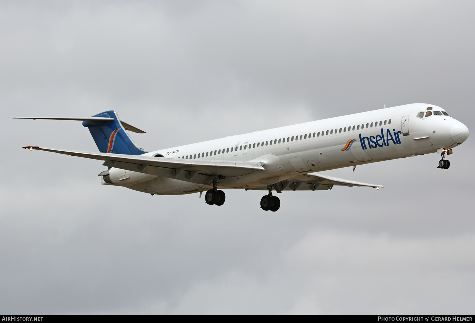Aircraft Photo of PJ-MDF | McDonnell Douglas MD-83 (DC-9-83) | Insel Air | AirHistory.net #85161