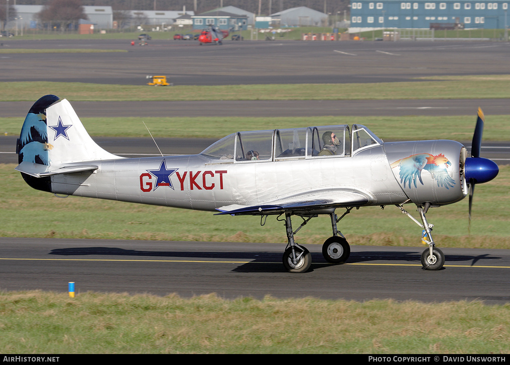 Aircraft Photo of G-YKCT | Yakovlev Yak-52 | AirHistory.net #85186