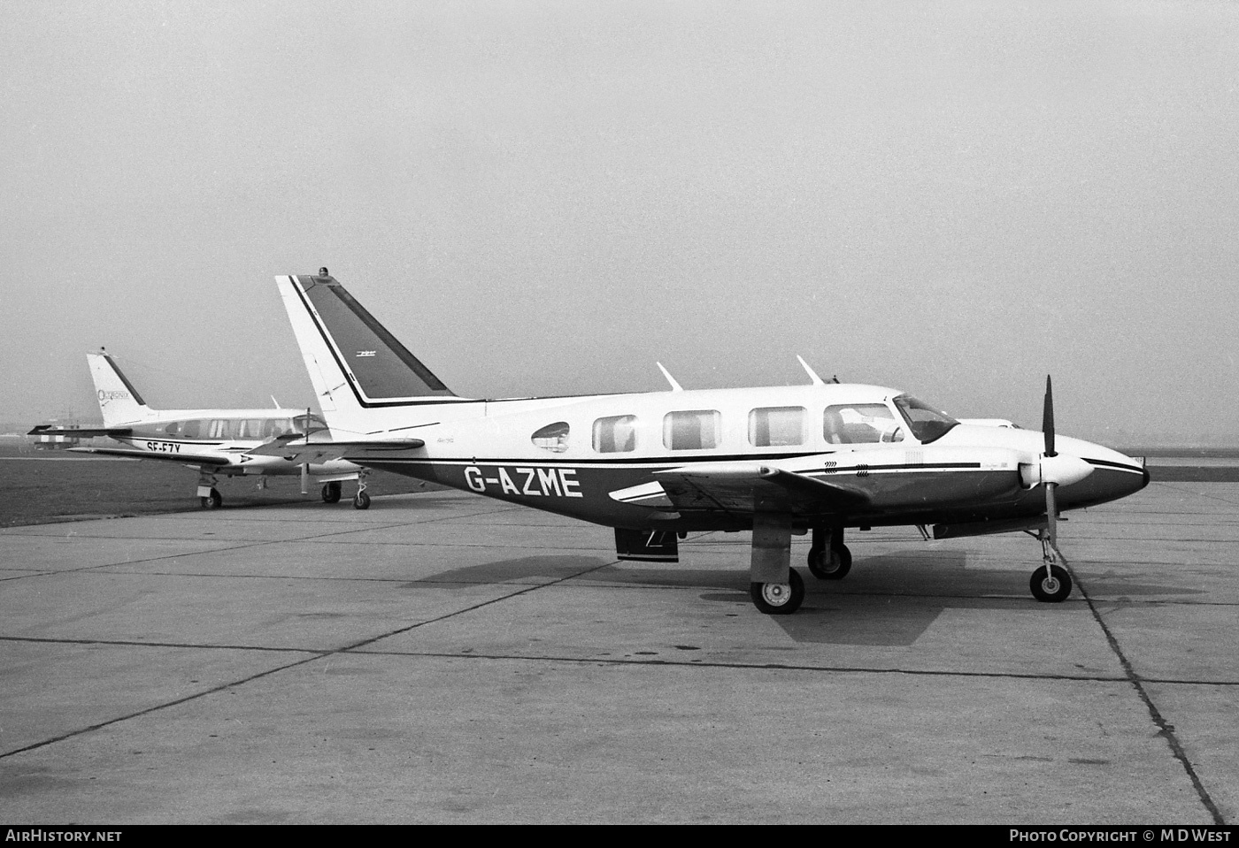 Aircraft Photo of G-AZME | Piper PA-31-310 Navajo B | AirHistory.net #85187