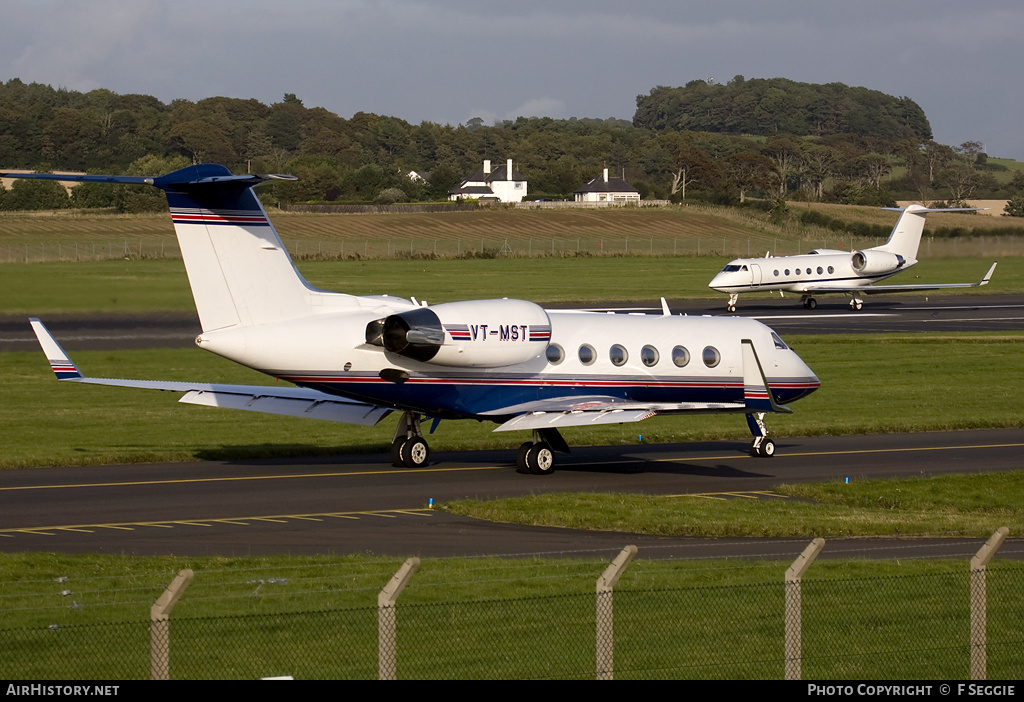 Aircraft Photo of VT-MST | Gulfstream Aerospace G-IV Gulfstream IV-SP | AirHistory.net #85200