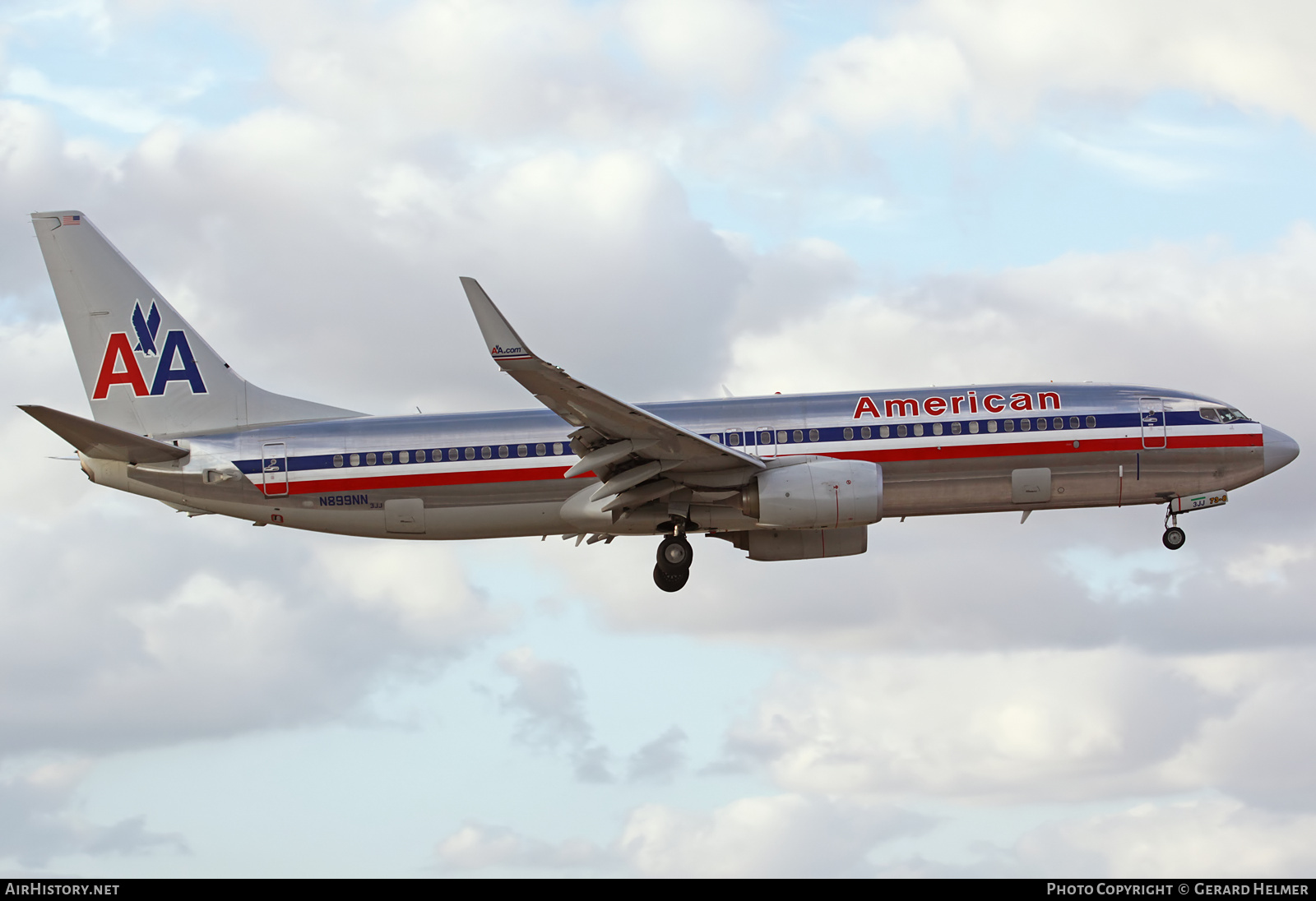 Aircraft Photo of N899NN | Boeing 737-823 | American Airlines | AirHistory.net #85205