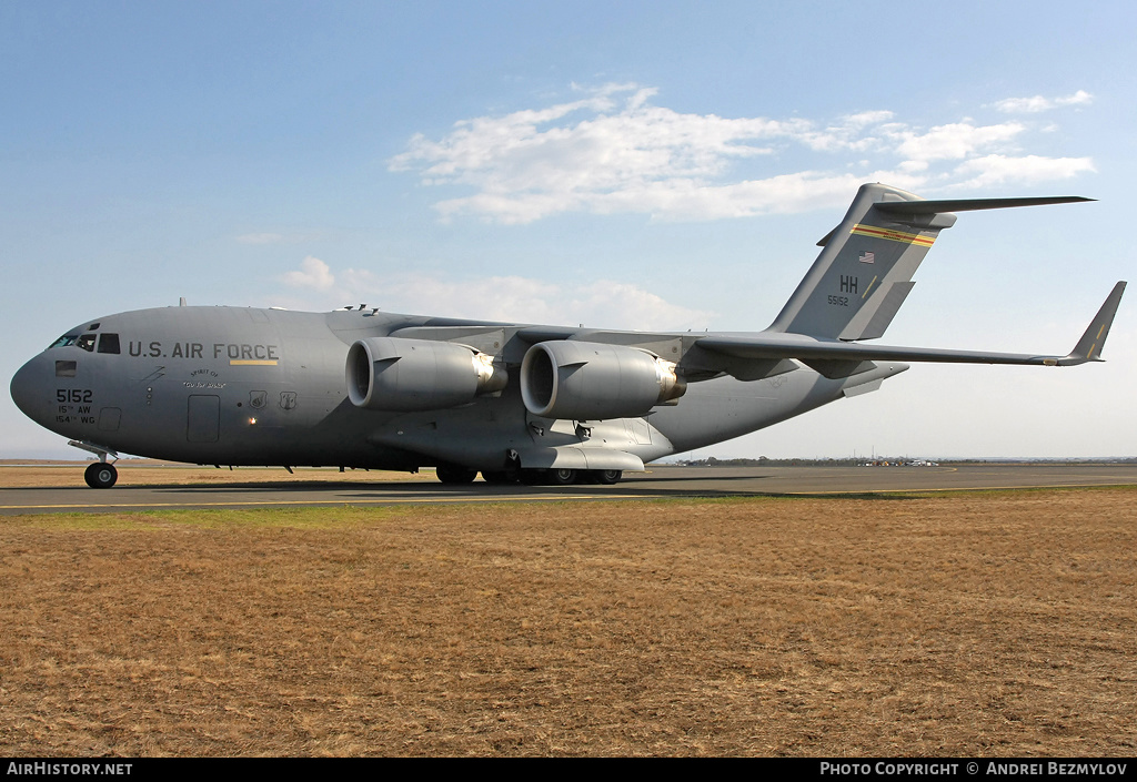 Aircraft Photo of 05-5152 / 55152 | Boeing C-17A Globemaster III | USA - Air Force | AirHistory.net #85210