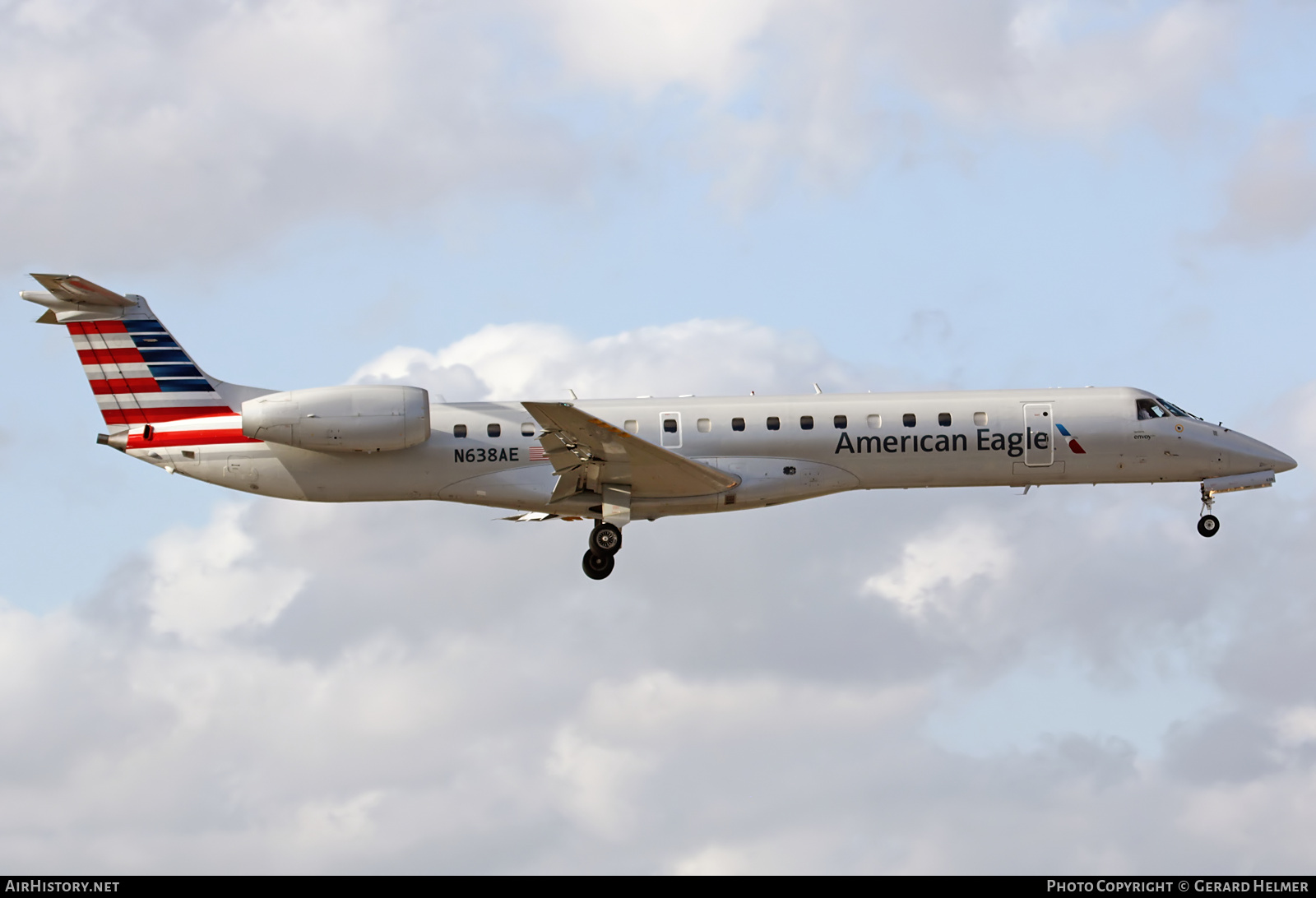 Aircraft Photo of N638AE | Embraer ERJ-145LR (EMB-145LR) | American Eagle | AirHistory.net #85212
