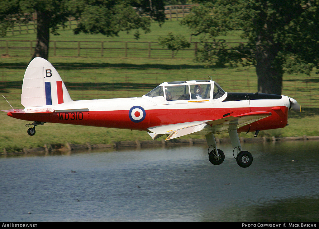 Aircraft Photo of G-BWUN / WD310 | De Havilland DHC-1 Chipmunk Mk22 | UK - Air Force | AirHistory.net #85214