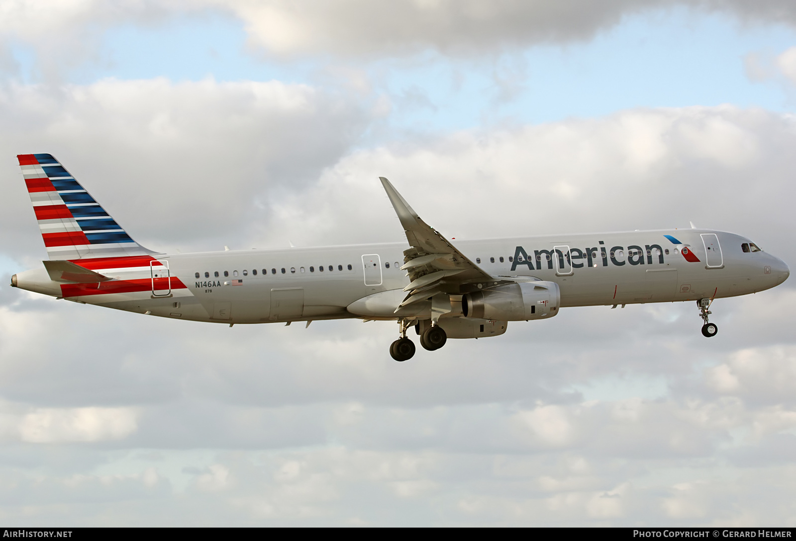 Aircraft Photo of N146AA | Airbus A321-231 | American Airlines | AirHistory.net #85215