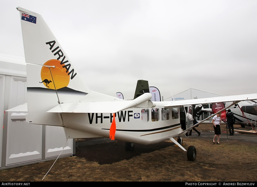 Aircraft Photo of VH-PWF | Gippsland GA8-TC320 Airvan | AirHistory.net #85235
