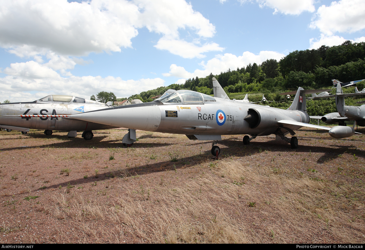 Aircraft Photo of 104751 | Lockheed CF-104 Starfighter | Canada - Air Force | AirHistory.net #85246