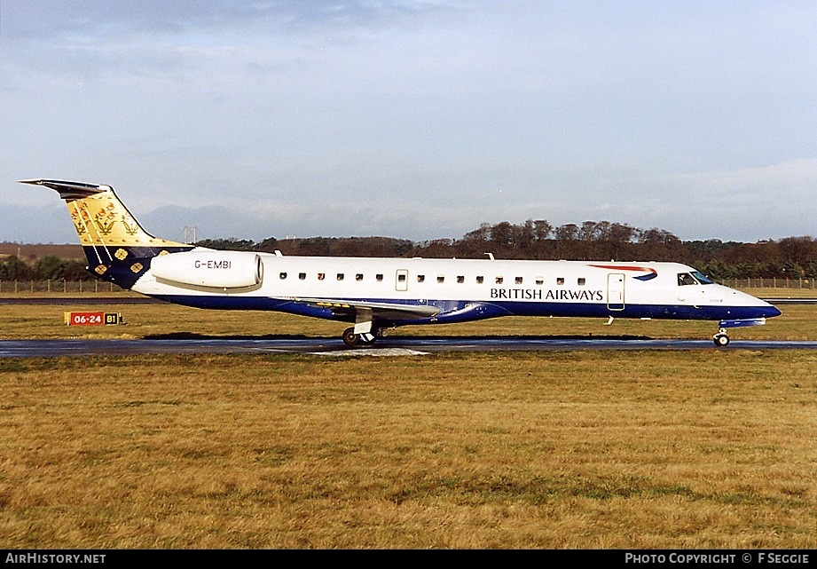 Aircraft Photo of G-EMBI | Embraer ERJ-145EU (EMB-145EU) | British Airways | AirHistory.net #85263