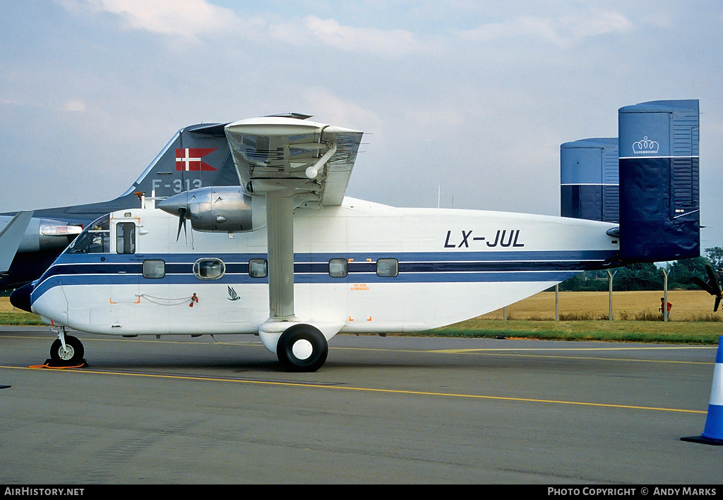 Aircraft Photo of LX-JUL | Short SC.7 Skyvan 3M-400 | AirHistory.net #85265