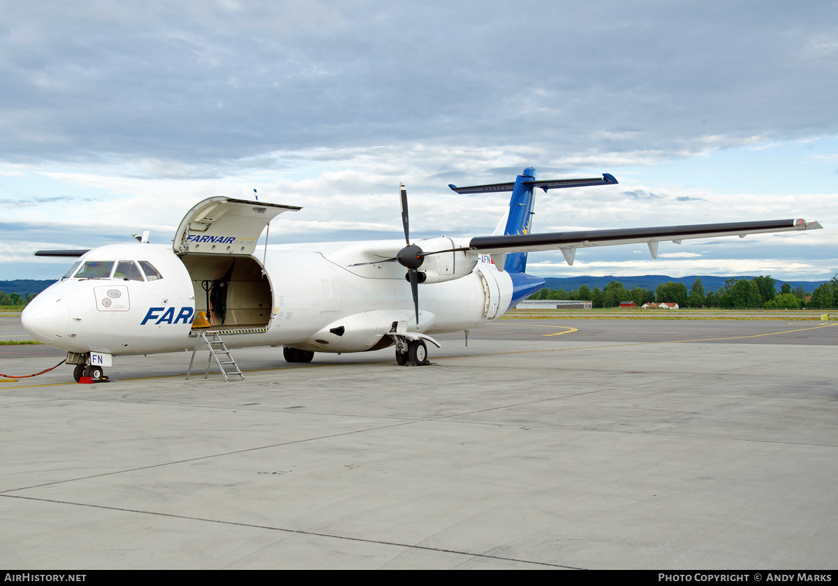 Aircraft Photo of HB-AFN | ATR ATR-72-201/F | Farnair Europe | AirHistory.net #85270