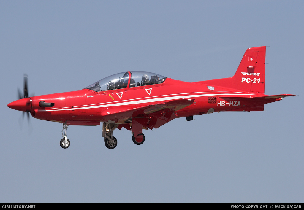 Aircraft Photo of HB-HZA | Pilatus PC-21 | AirHistory.net #85273