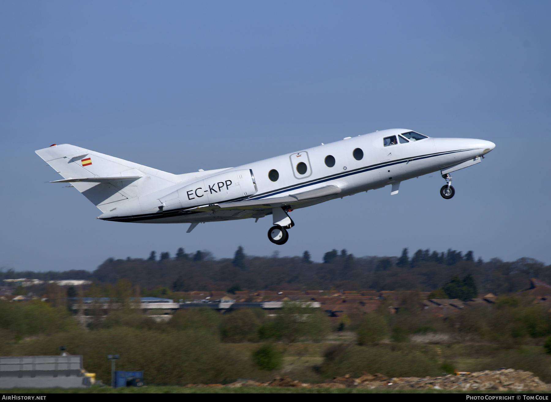 Aircraft Photo of EC-KPP | Dassault Falcon 100 | AirHistory.net #85274