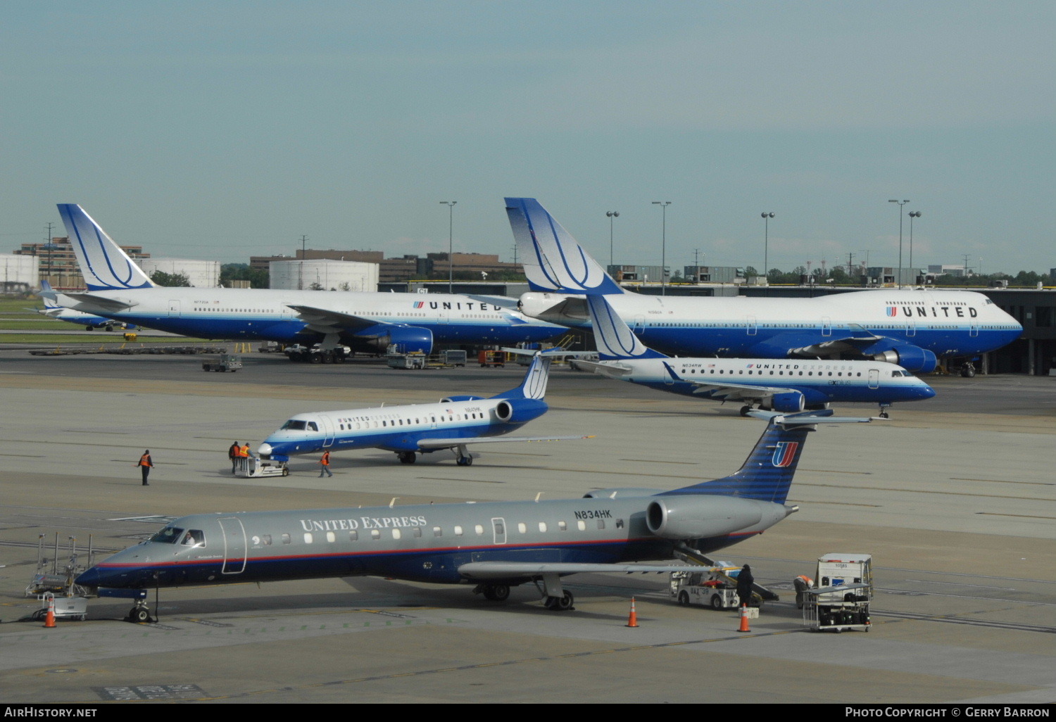 Aircraft Photo of N834HK | Embraer ERJ-145LR (EMB-145LR) | United Express | AirHistory.net #85275