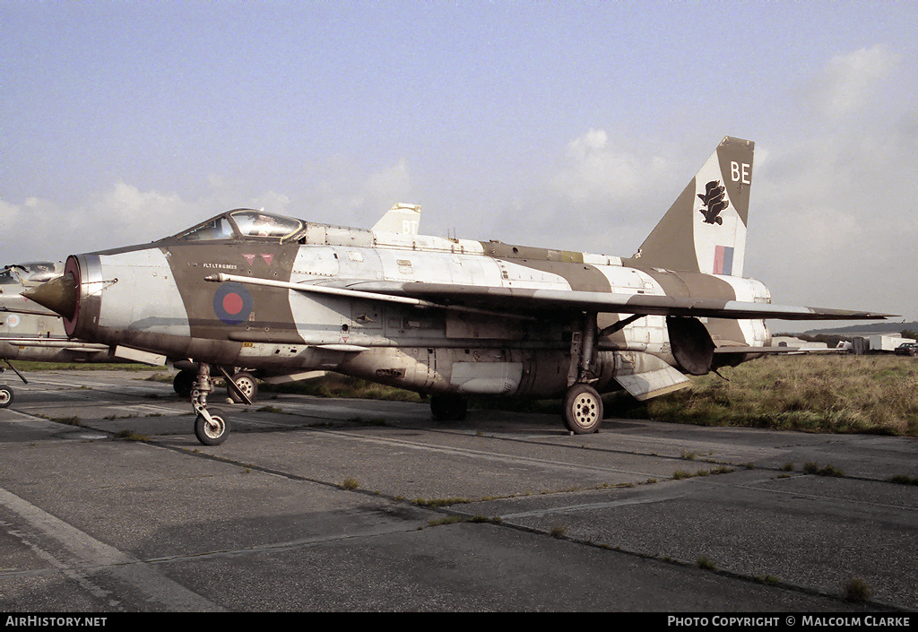 Aircraft Photo of XS923 | English Electric Lightning F6 | UK - Air Force | AirHistory.net #85290