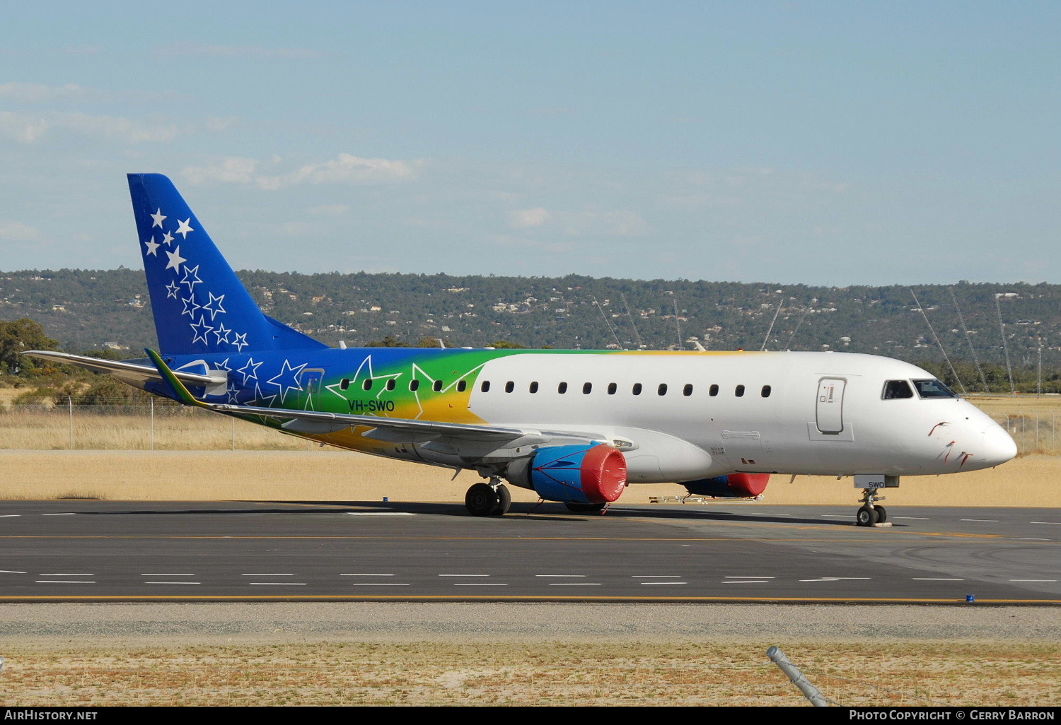 Aircraft Photo of VH-SWO | Embraer 170LR (ERJ-170-100LR) | Sky Air World | AirHistory.net #85300