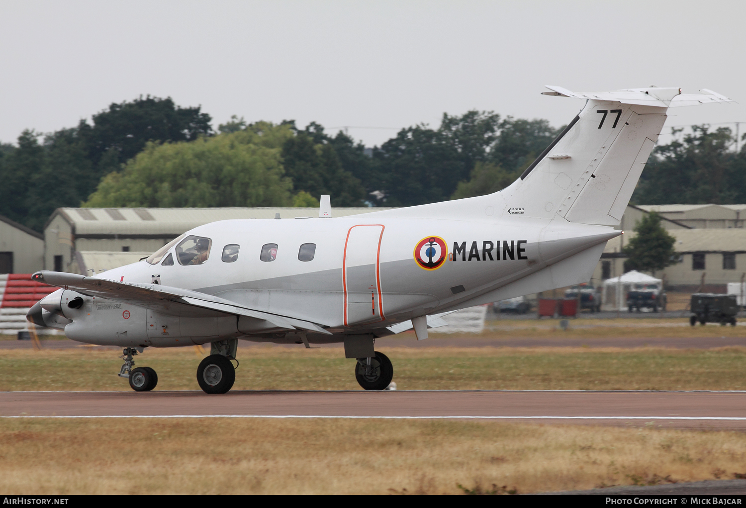 Aircraft Photo of 77 | Embraer EMB-121AN Xingu | France - Navy | AirHistory.net #85325