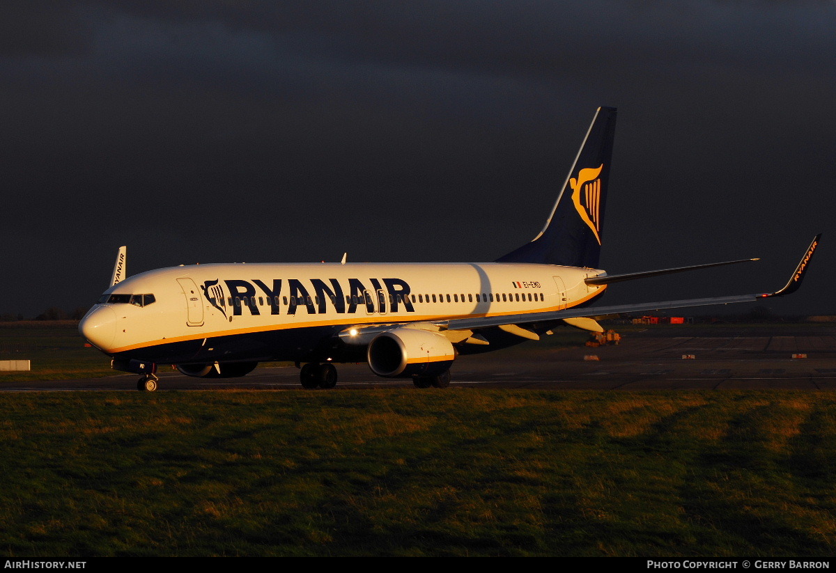 Aircraft Photo of EI-EMD | Boeing 737-8AS | Ryanair | AirHistory.net #85343
