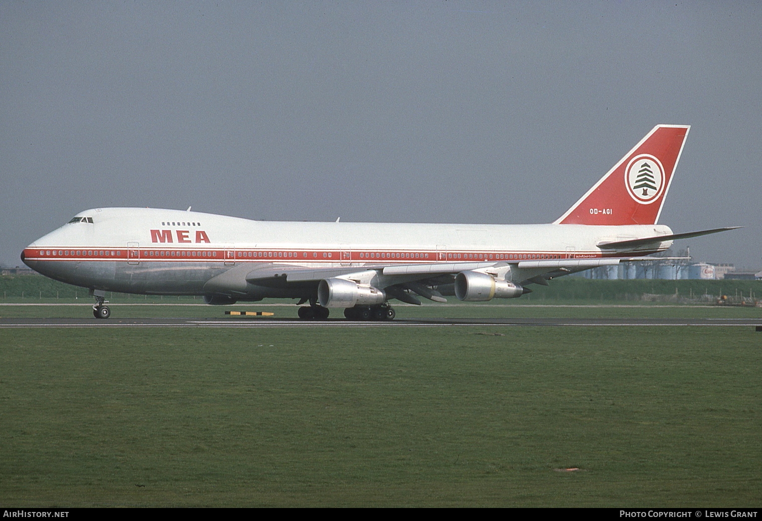Aircraft Photo of OD-AGI | Boeing 747-2B4BM | MEA - Middle East Airlines | AirHistory.net #85354