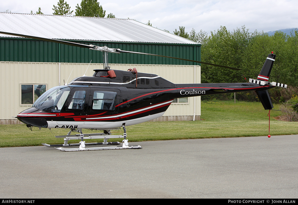 Aircraft Photo of C-GXOH | Bell 206B JetRanger II | Coulson Aircrane | AirHistory.net #85359