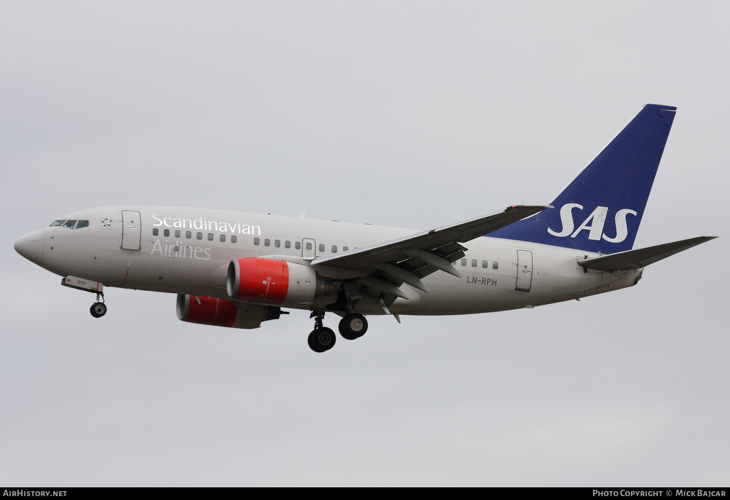 Aircraft Photo of LN-RPH | Boeing 737-683 | Scandinavian Airlines - SAS | AirHistory.net #85362