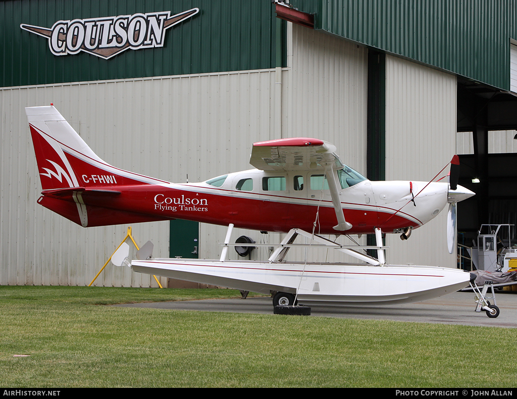 Aircraft Photo of C-FHWI | Cessna U206G/Soloy Turbine 206 | Coulson Flying Tankers | AirHistory.net #85364