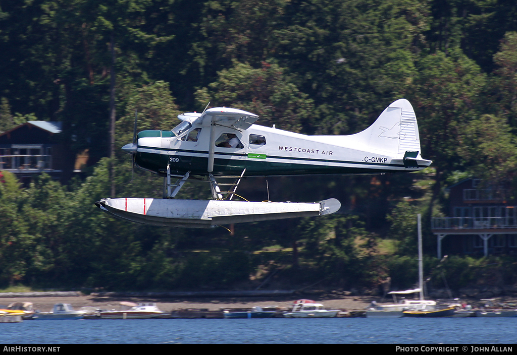 Aircraft Photo of C-GMKP | De Havilland Canada DHC-2 Beaver Mk.1 | Westcoast Air | AirHistory.net #85372