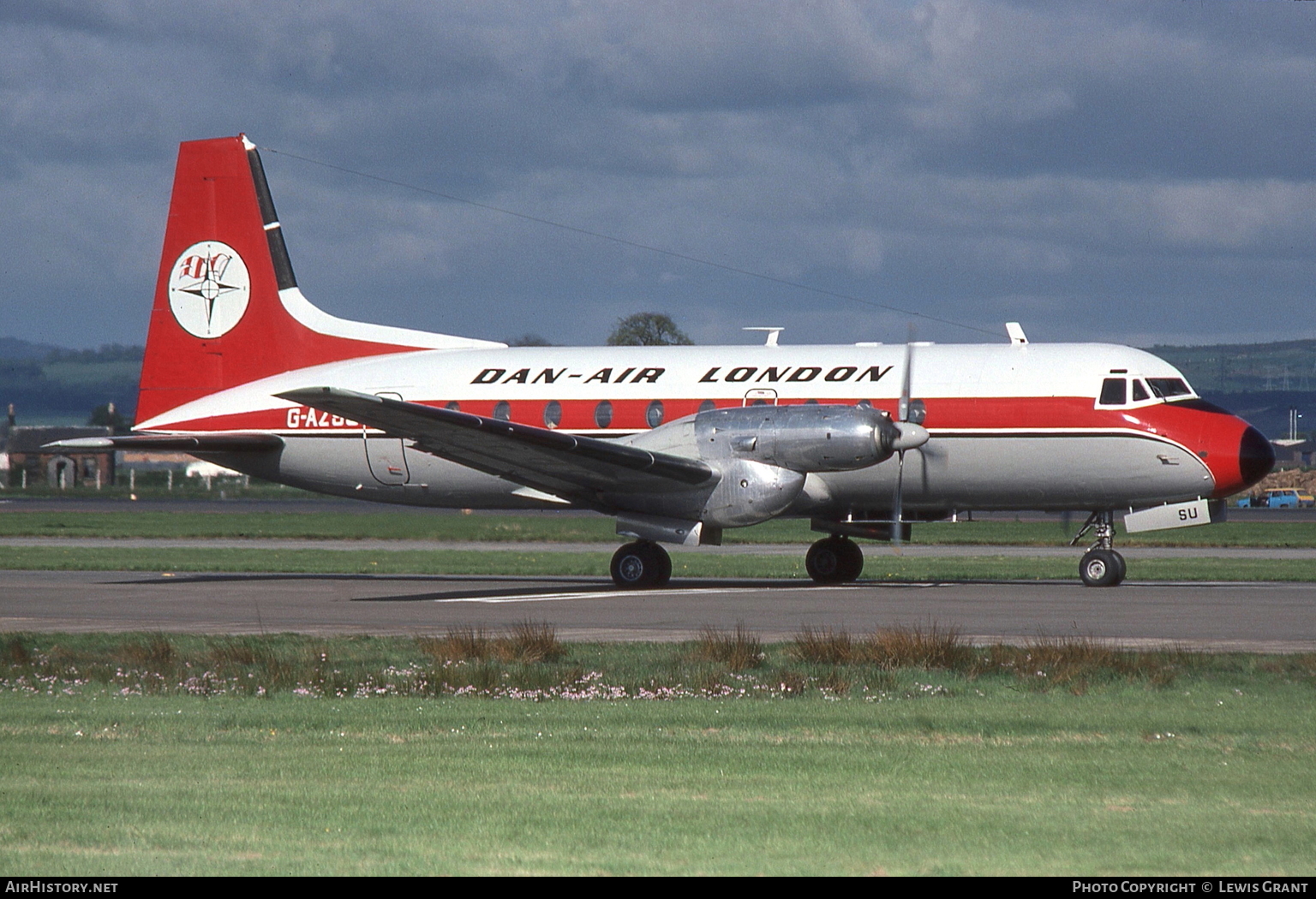 Aircraft Photo of G-AZSU | Hawker Siddeley HS-748 Srs2A/232 | Dan-Air London | AirHistory.net #85387