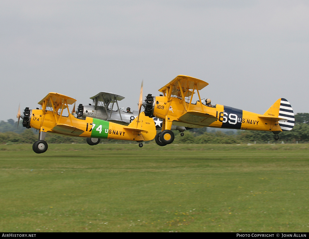 Aircraft Photo of N52485 | Boeing PT-17 Kaydet (A75N1) | USA - Navy | AirHistory.net #85389