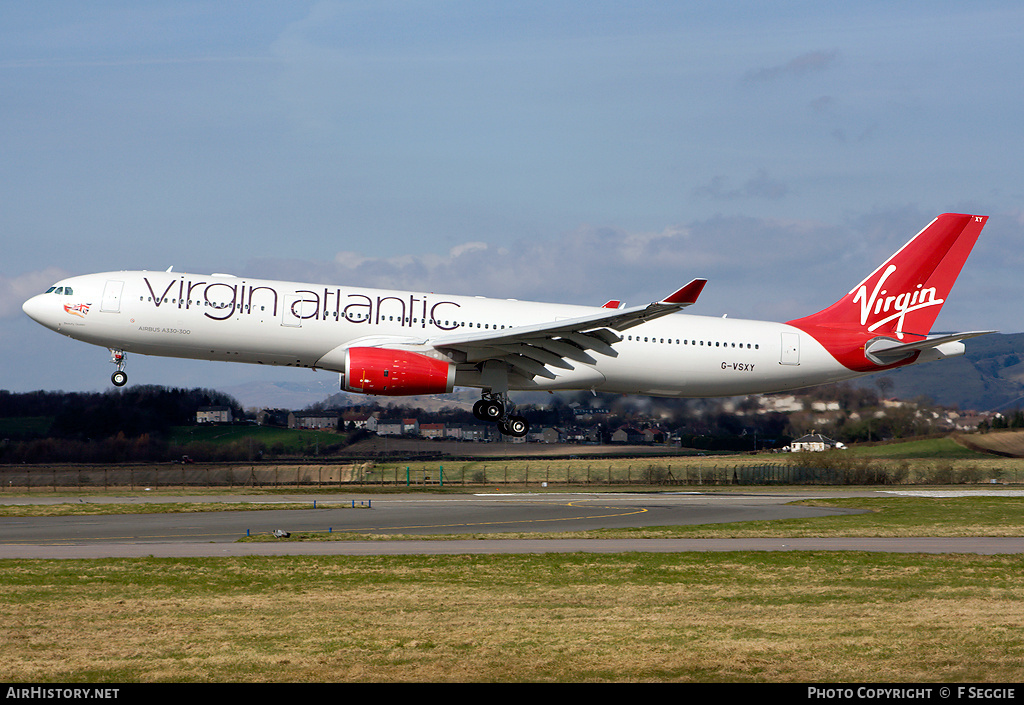 Aircraft Photo of G-VSXY | Airbus A330-343 | Virgin Atlantic Airways | AirHistory.net #85406