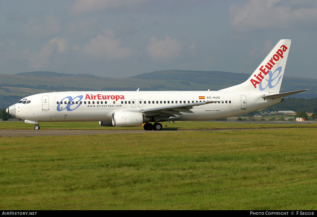 Aircraft Photo of EC-HJQ | Boeing 737-85P | Air Europa | AirHistory.net #85407