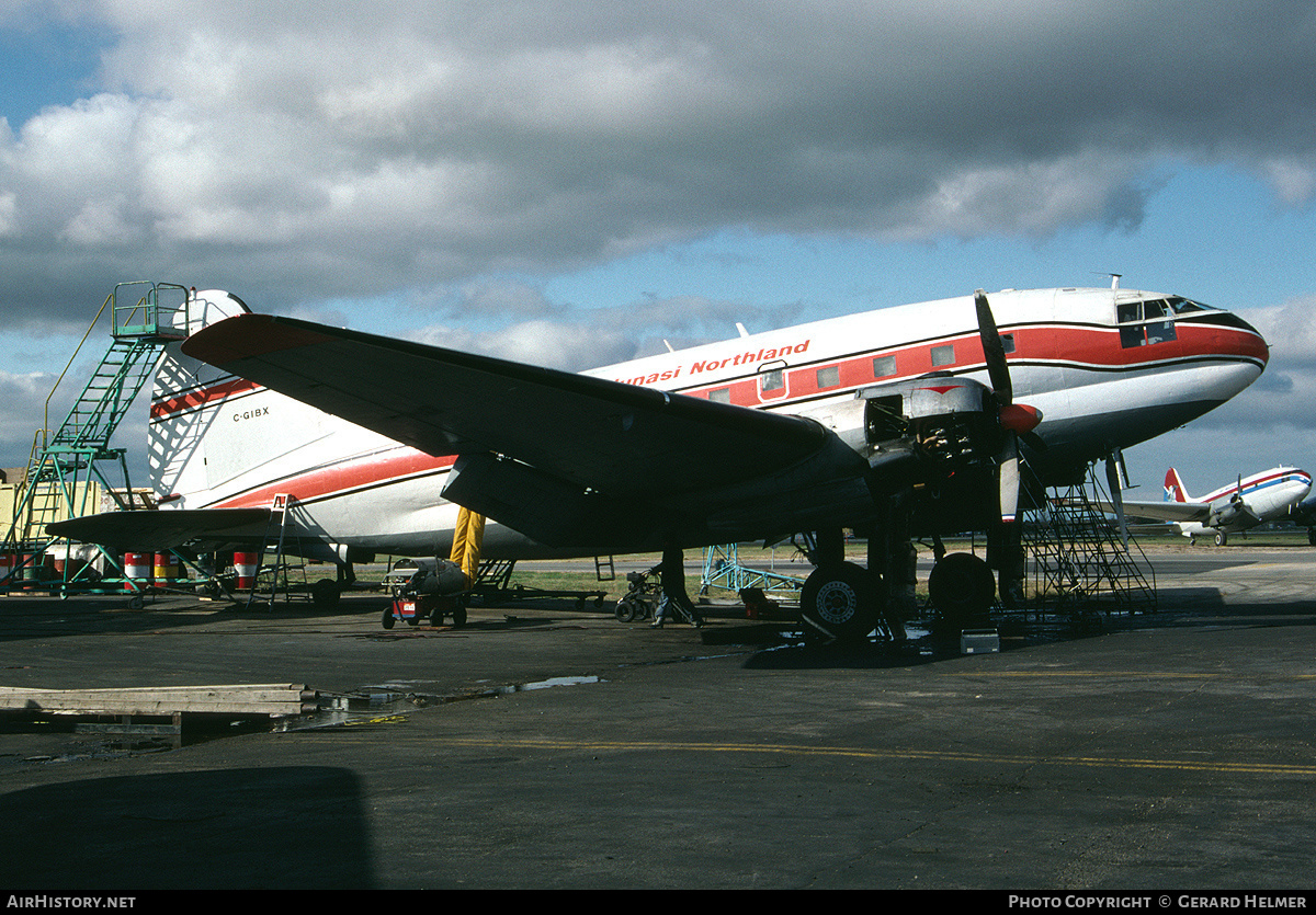 Aircraft Photo of C-GIBX | Curtiss C-46F Commando | Nunasi Northland Airlines | AirHistory.net #85413