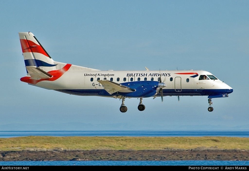 Aircraft Photo of G-LGNG | Saab 340B | British Airways | AirHistory.net #85427