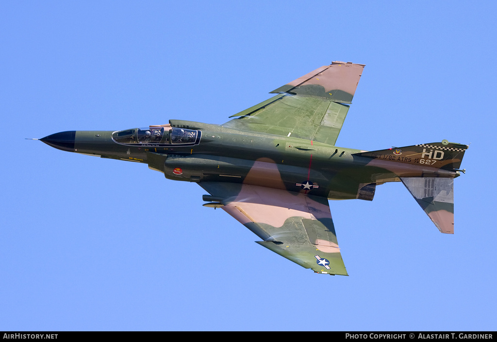 Aircraft Photo of 74-1627 / AF74-627 | McDonnell Douglas QF-4E Phantom II | USA - Air Force | AirHistory.net #85462