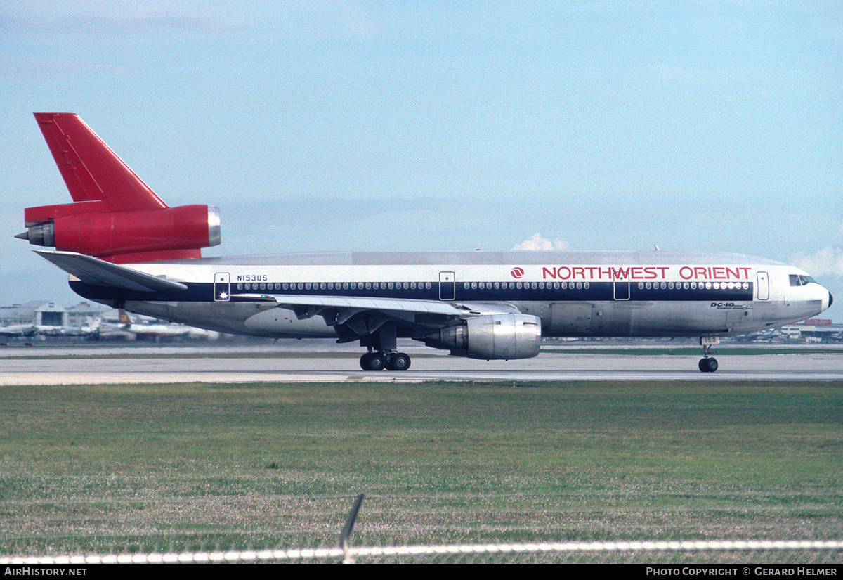 Aircraft Photo of N153US | McDonnell Douglas DC-10-40 | Northwest Orient Airlines | AirHistory.net #85483
