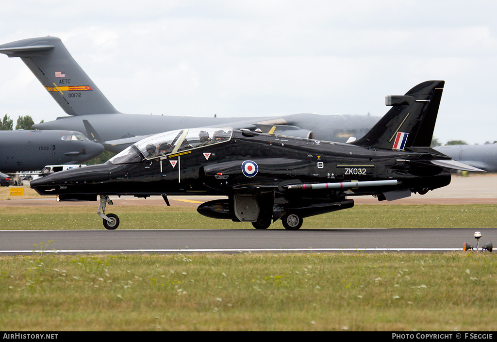 Aircraft Photo of ZK032 | BAE Systems Hawk T2 | UK - Air Force | AirHistory.net #85485