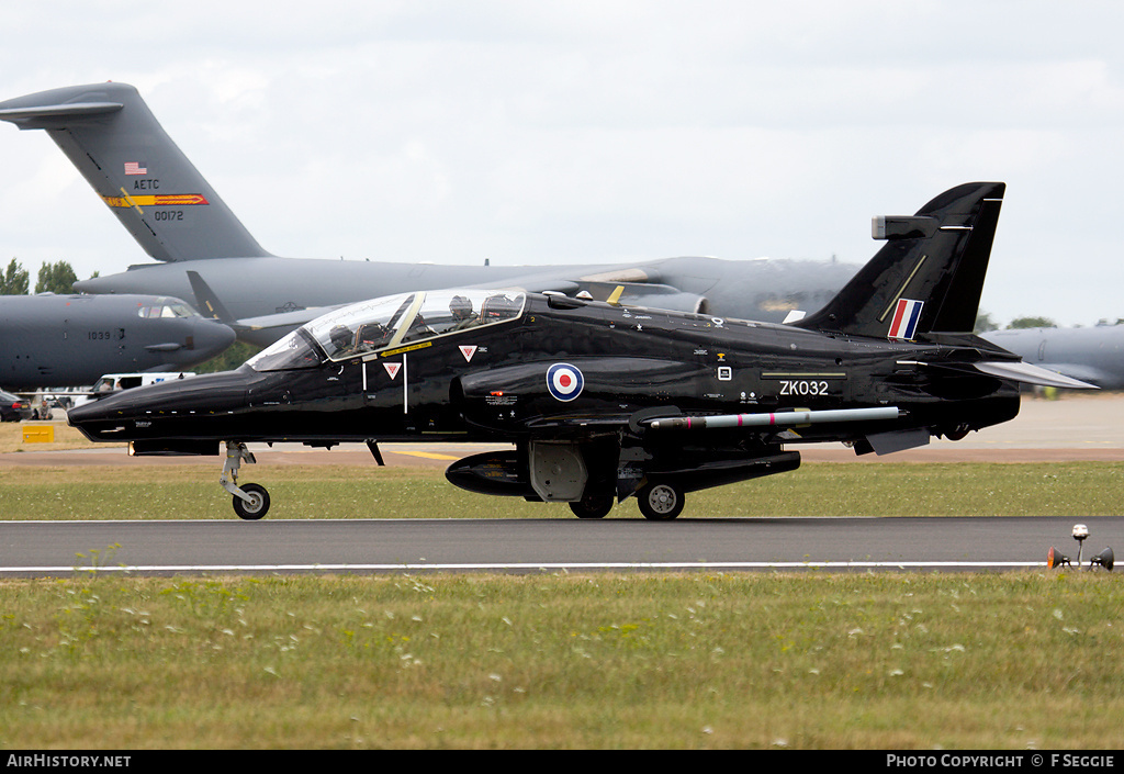 Aircraft Photo of ZK032 | BAE Systems Hawk T.2 | UK - Air Force | AirHistory.net #85485