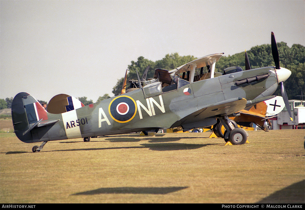 Aircraft Photo of G-AWII / AR501 | Supermarine 349 Spitfire LF5C | UK - Air Force | AirHistory.net #85490