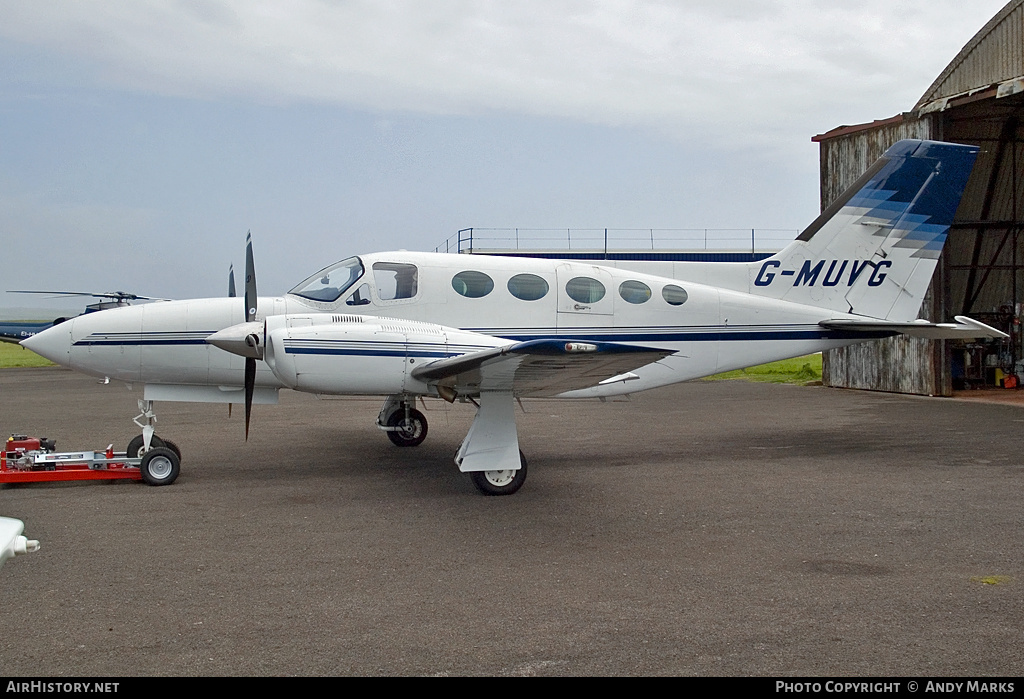 Aircraft Photo of G-MUVG | Cessna 421C Golden Eagle | Air Montgomery | AirHistory.net #85500
